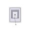 Cwi Lighting Abigail Rectangle Matte White LED 32 in. Mirror 1233W32-40 - alternate 6
